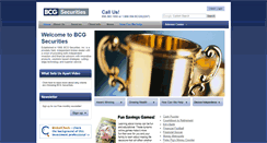 Desktop Screenshot of bcgsecurities.com