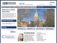 Tablet Screenshot of bcgsecurities.com